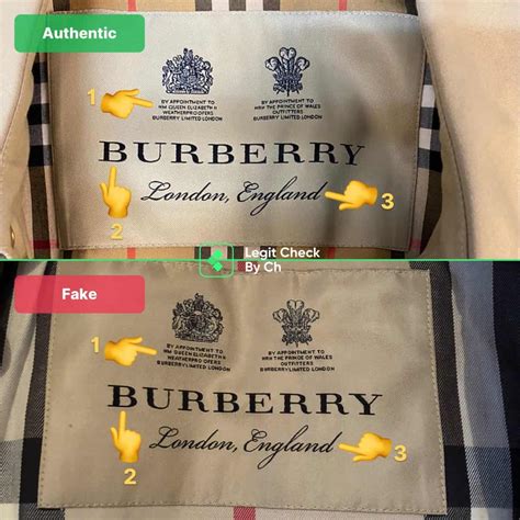 burberry real vs fake label|how to authenticate burberry handbags.